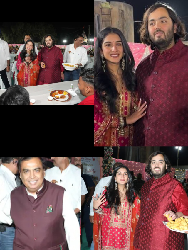 Anant ambani, Radhika marchent look : बेहद खूबसूरत लग रहे थे अन्नदान की सेवा की पहले अम्बानी परिवार ने :जामनगर और आसपास के गांवो में अन्नदान की सेवा करवाई गई बहु राधिका और बेटे अंनत से प्रे वेडिंग से पहले
