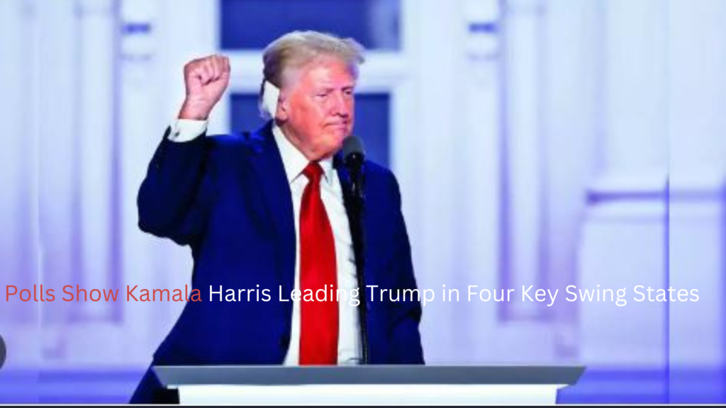 New Poll: Harris Holds Narrow Lead Over Trump in Pennsylvania, Michigan, Wisconsin, and Georgia Harris holds narrow lead over Trump in Pennsylvania,Michigan,Wisconsin,and Georgia,donald trump,new polls for presidential election,poll results,US elections 2024