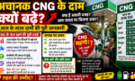 CNG Price Hike 104: दिल्ली-NCR में CNG के दाम फिर बढ़े, जानें क्यों महंगी हो रही है CNG CNG prise Hike