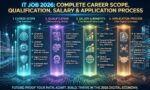 IT Job 2026: IT सेक्टर में करियर के पूरे स्कोप, फील्ड्स, क्वालिफिकेशन, सैलरी और अप्लाई प्रोसेस की पूरी जानकारी "IT Job 2026: IT सेक्टर में करियर के पूरे स्कोप, क्वालिफिकेशन, सैलरी और अप्लाई प्रोसेस"