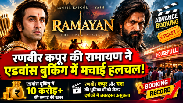 Ramayana advance booking  बुकिंग में मचाई हलचल, रिलीज से 12 दिन पहले ही ₹10 करोड़ के पार पहुंची कमाई